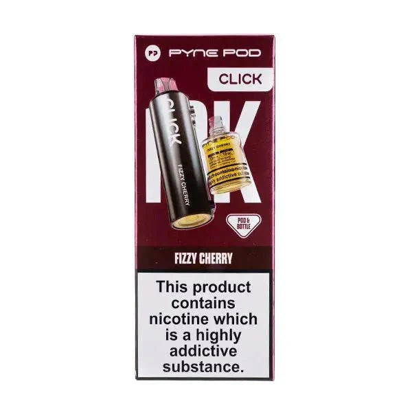 Pyne Pod Click 50k Replacement Pods - Fizzy Cherry - vapeukwholesale