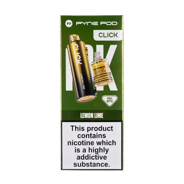 Pyne Pod Click 50k Replacement Pods - Lemon Lime - vapeukwholesale