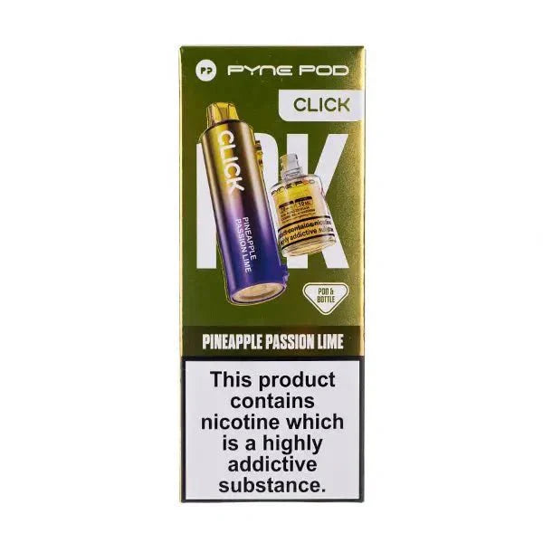 Pyne Pod Click 50k Replacement Pods - Pineapple Passion Lime - vapeukwholesale