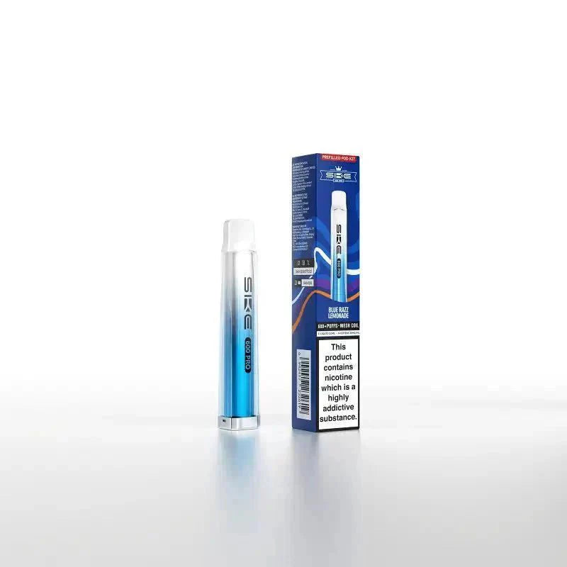 Ske Crystal Pro 600 Pod Kit Box of 10 - Blue Razz Lemonade - vapeukwholesale