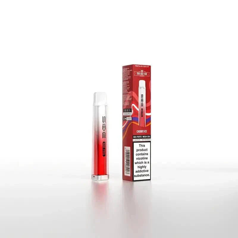 Ske Crystal Pro 600 Pod Kit Box of 10 - Cherry Ice - vapeukwholesale