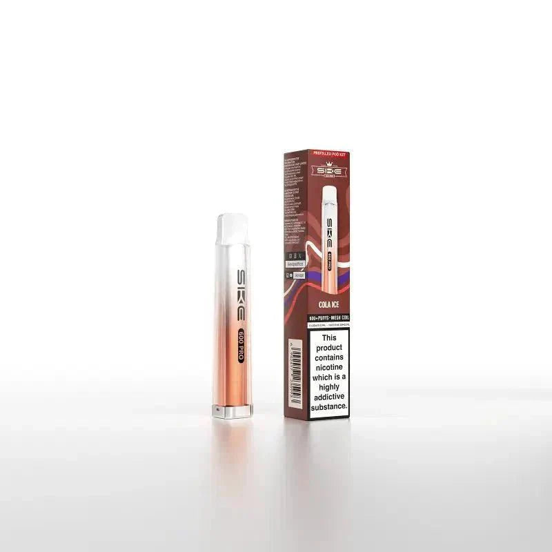Ske Crystal Pro 600 Pod Kit Box of 10 - Cola Ice - vapeukwholesale