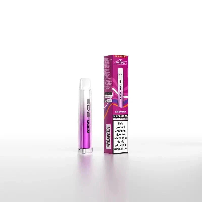 Ske Crystal Pro 600 Pod Kit Box of 10 - Pink Lemonade - vapeukwholesale