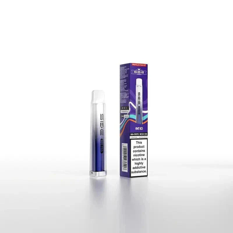 Ske Crystal Pro 600 Pod Kit Box of 10 - VMT Ice - vapeukwholesale