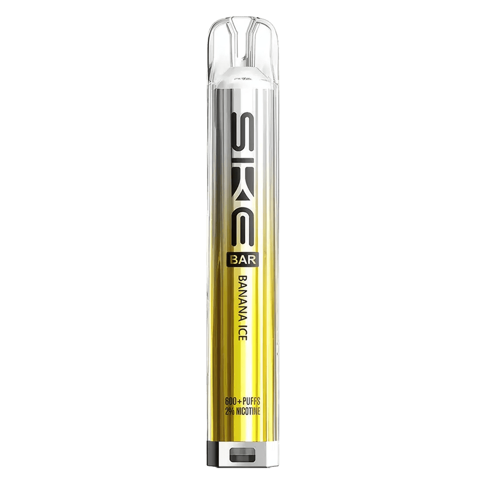 Ske Original Bar 600 Prefilled Pod Kit - Pack of 10 - Banana Ice - vapeukwholesale