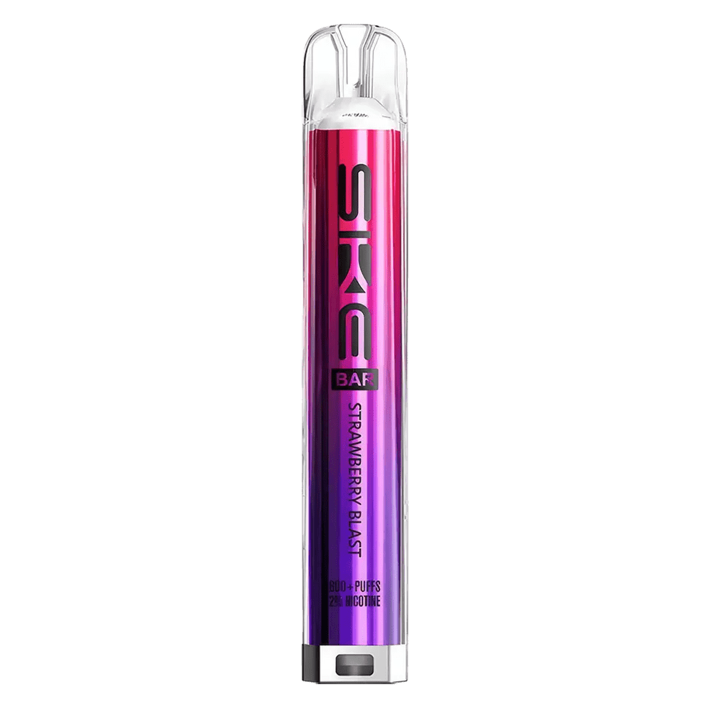 Ske Original Bar 600 Prefilled Pod Kit - Pack of 10 - Strawberry Blast - vapeukwholesale