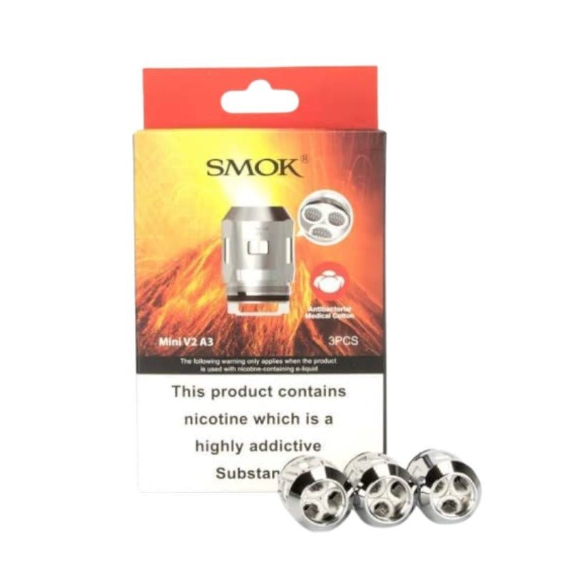 Smok TFV - Mini V2 (Baby V2) Coils | 3 Pack - A3 (0.15OHM)