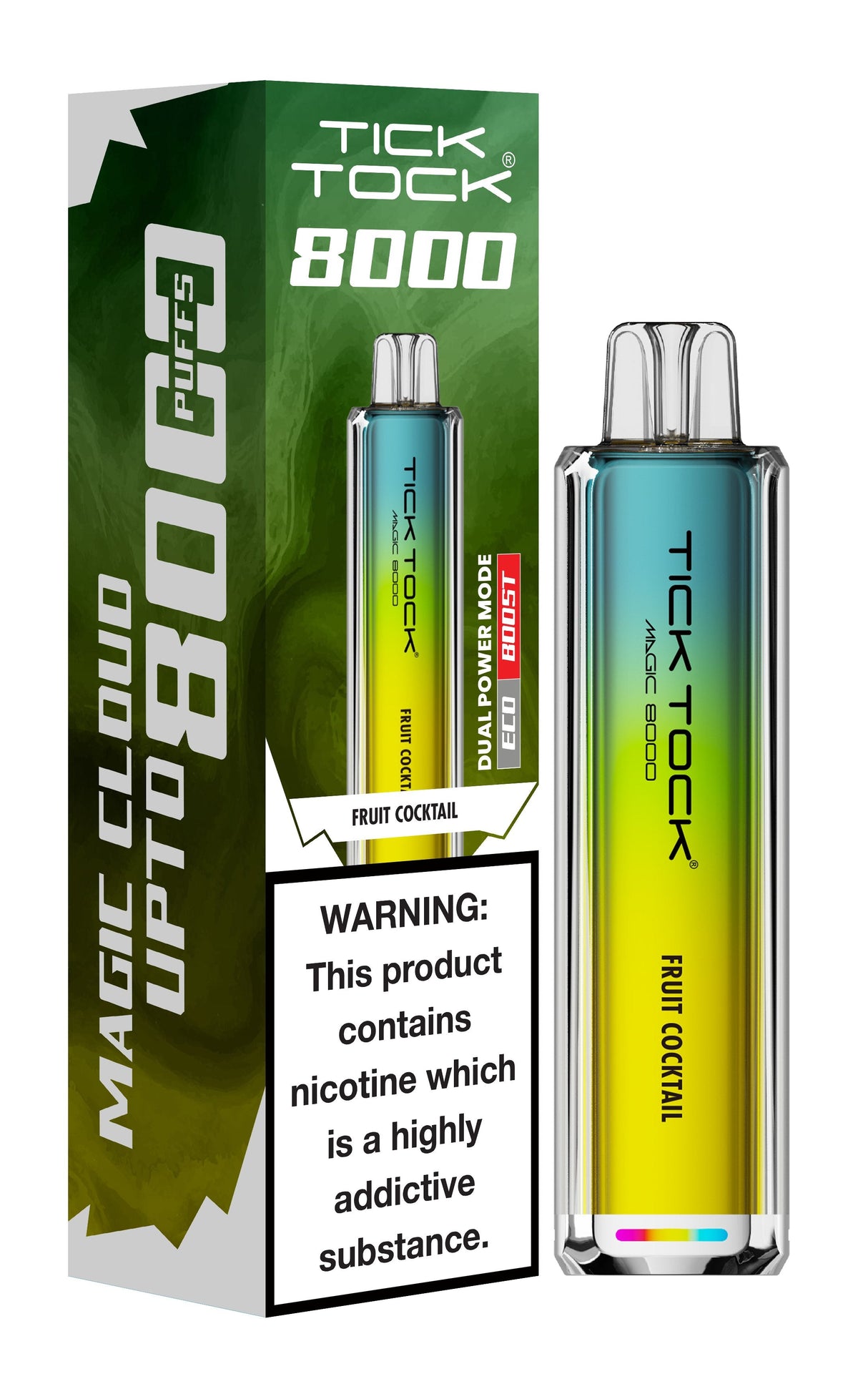 Tick Tock 8000 Puffs Disposable Vape - Power Vape Shop