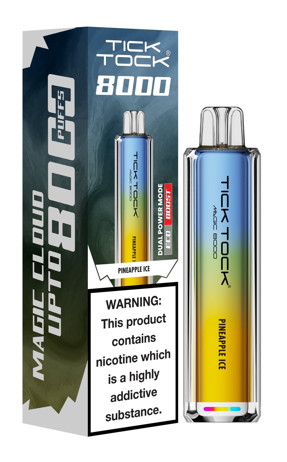 Tick Tock 8000 Puffs Disposable Vape - Power Vape Shop