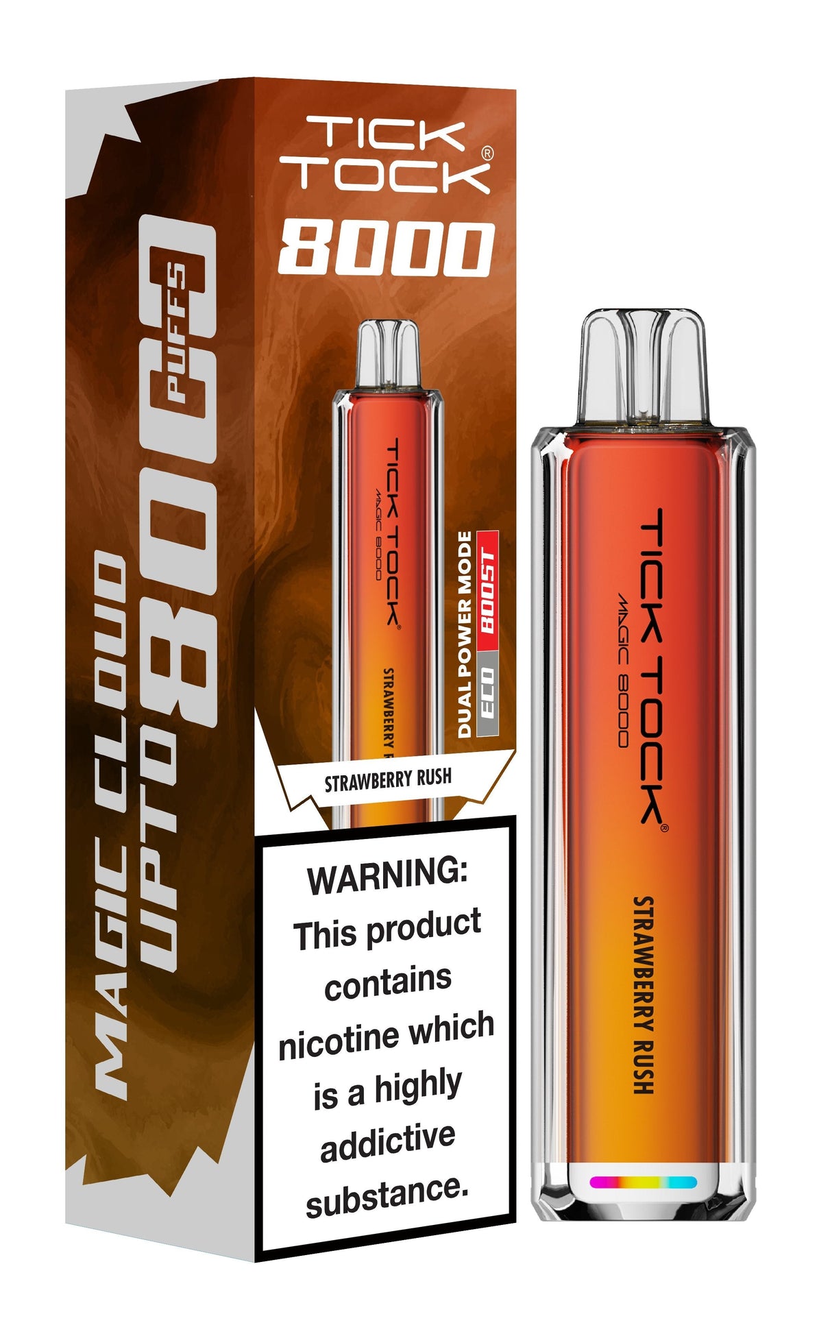 Tick Tock 8000 Puffs Disposable Vape - Power Vape Shop