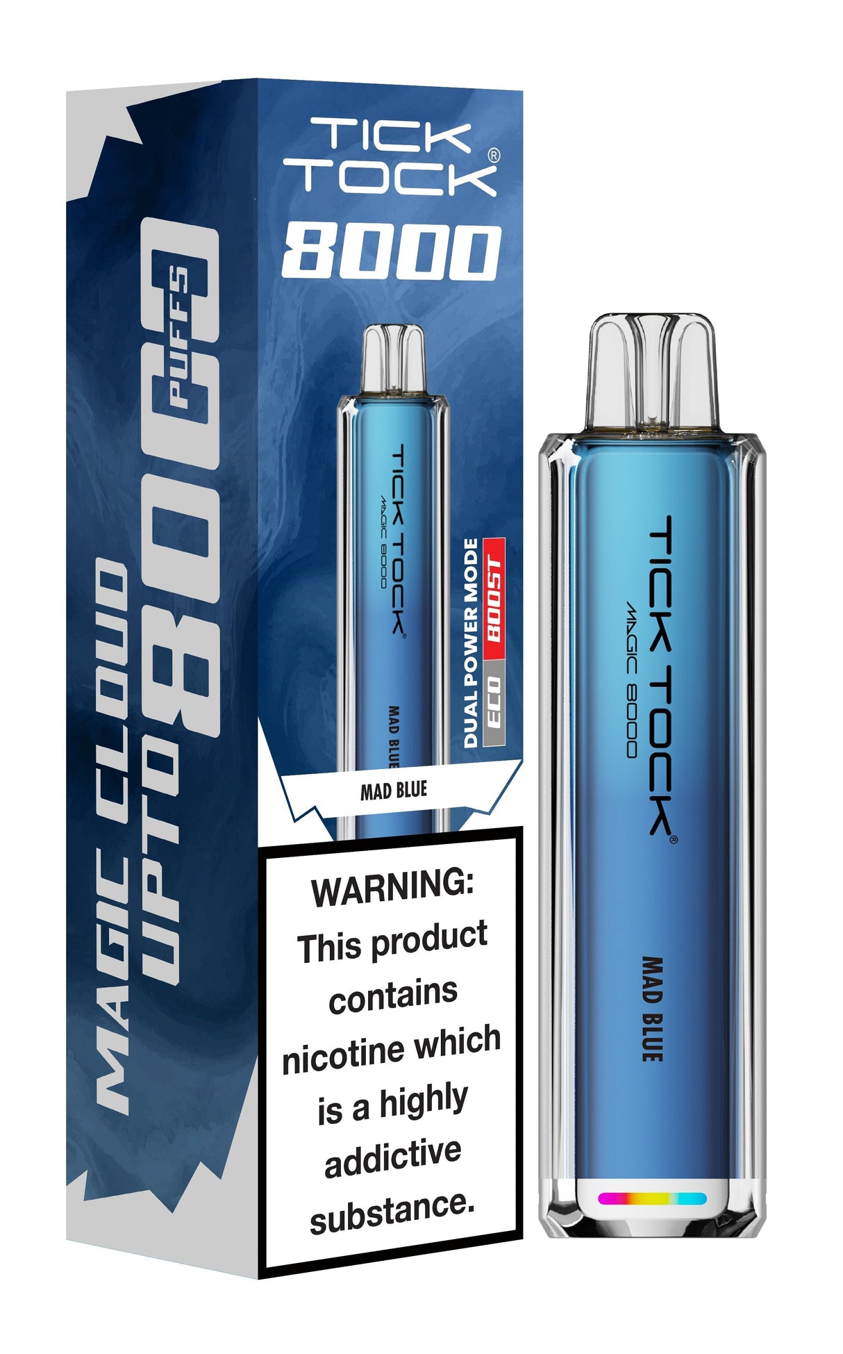 Tick Tock 8000 Puffs Disposable Vape - Power Vape Shop
