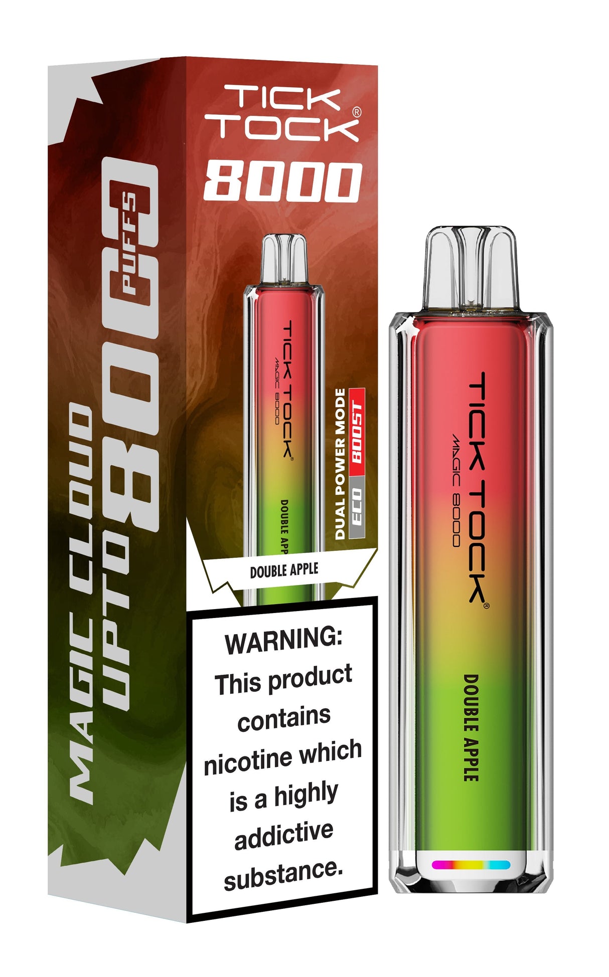 Tick Tock 8000 Puffs Disposable Vape - Power Vape Shop