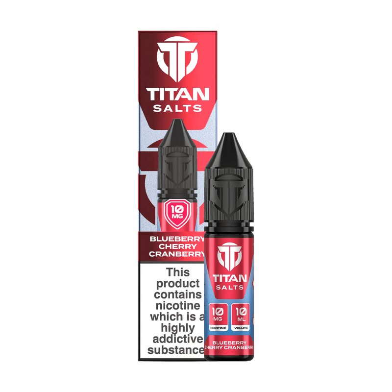 Titan Nic Salts 10ml E - liquids | Premium Flavours - Power Vape Shop