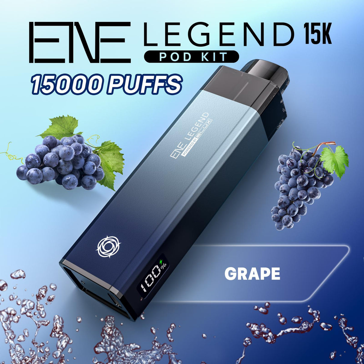 Elux ENE Legend 15k Vape Pod Kit Pack of 5 - Elux ENE Legend 15k Vape Pod Kit Pack of 5 - Direct Vape Wholesale