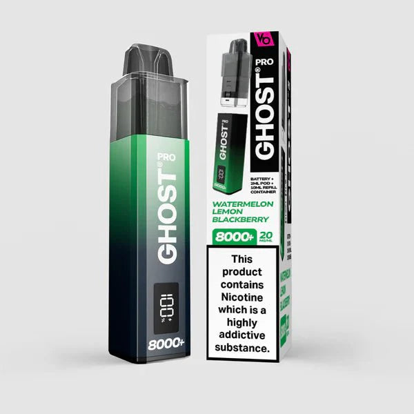 Vapes Bar Ghost Pro 8000 Prefilled Pod Vape - Power Vape Shop