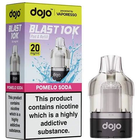 Vaporesso Dojo Blast 10K Prefilled Pods - Pomelo Soda - vapeukwholesale