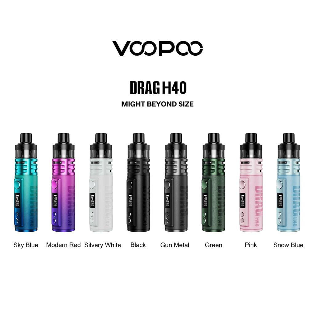 bulk wholesale Voopoo - Drag H40 Pod Kit - Snow Blue