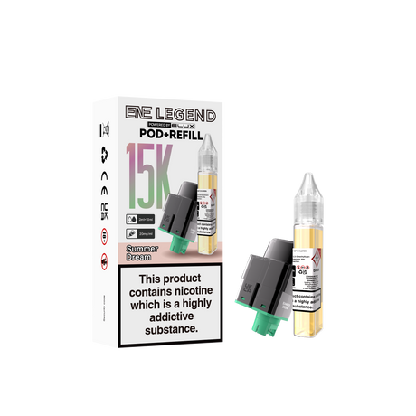 Elux ENE Legend 15k Replacement Pods Pack of 5