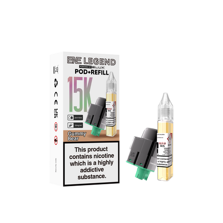 Elux ENE Legend 15k Replacement Pods Pack of 5