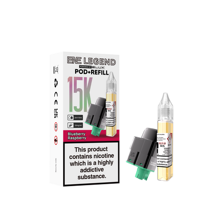 Elux ENE Legend 15k Replacement Pods Pack of 5