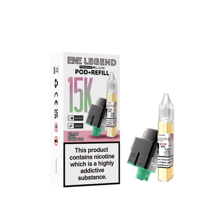 Elux ENE Legend 15k Replacement Pods Pack of 5