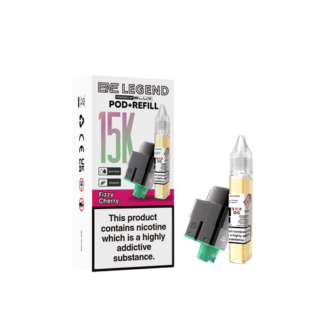 Elux ENE Legend 15k Replacement Pods Pack of 5