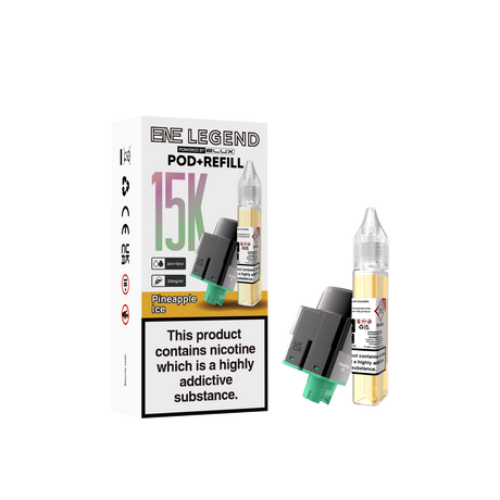 Elux ENE Legend 15k Replacement Pods Pack of 5