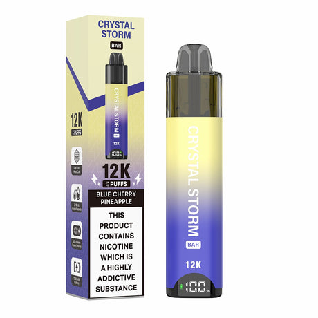 Crystal Storm Bar 12k+ Vape Pack of 5