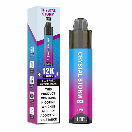 Crystal Storm Bar 12k+ Vape Pack of 5
