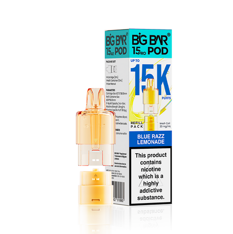Big Bar 15000 Pro Prefilled Vape Pods Pack of 5