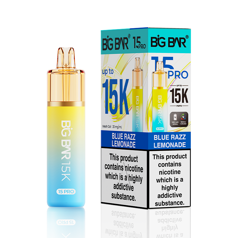 Big Bar 15000 Pro Prefilled Vape Pack of 5
