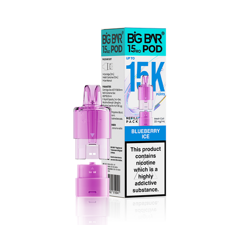 Big Bar 15000 Pro Prefilled Vape Pods Pack of 5