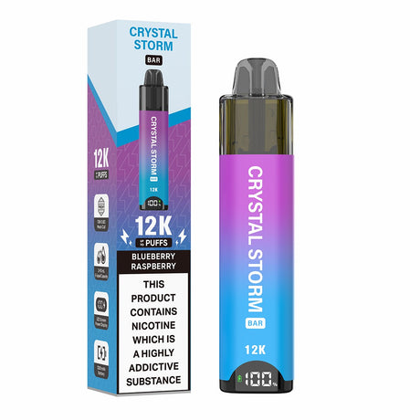 Crystal Storm Bar 12k+ Vape Pack of 5