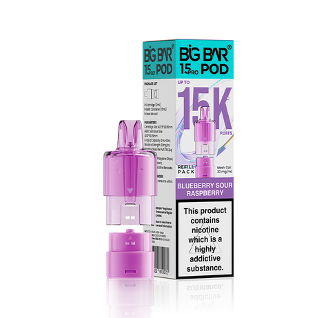 Big Bar 15000 Pro Prefilled Vape Pods Pack of 5
