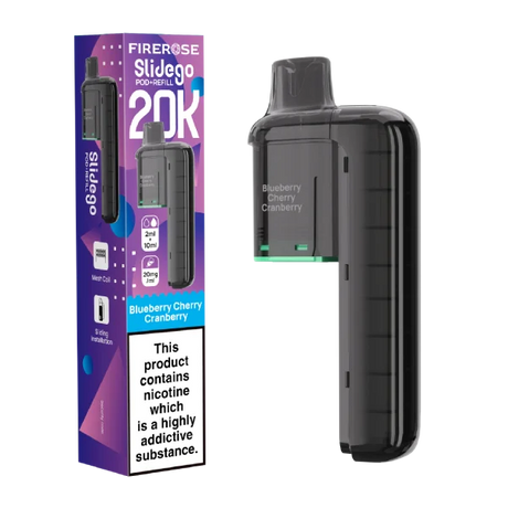 Firerose Slidego 20k Prefilled Pod Box of 5