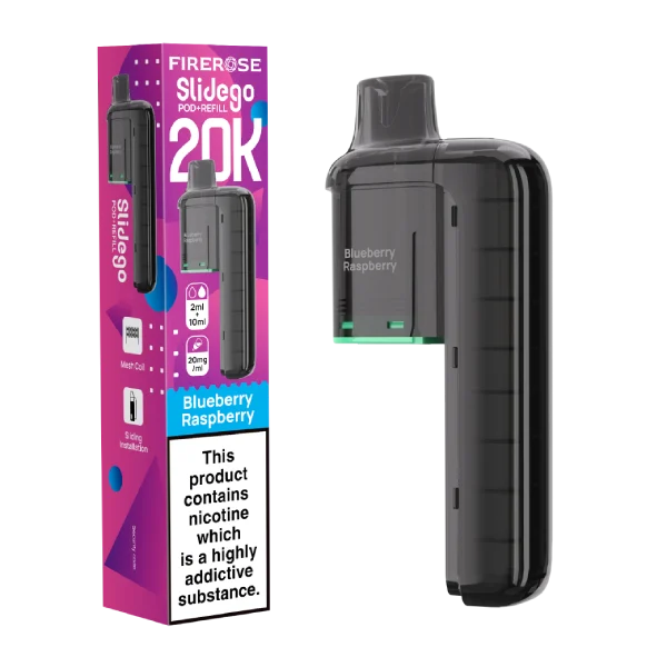 Firerose Slidego 20k Prefilled Pod Box of 5