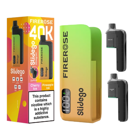 Firerose Slidego 40k Prefilled Pod Kit Box of 5