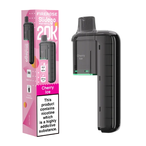 Firerose Slidego 20k Prefilled Pod Box of 5