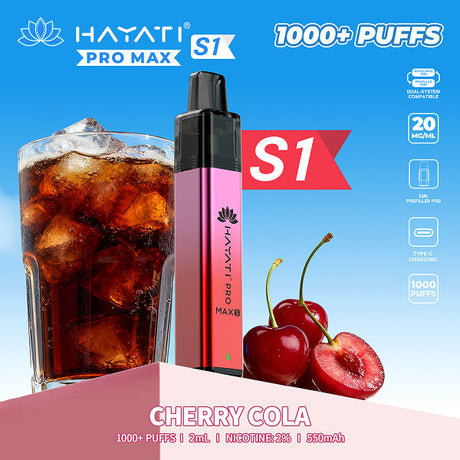 Hayati Pro Max S1 Vape Kit Box of 10