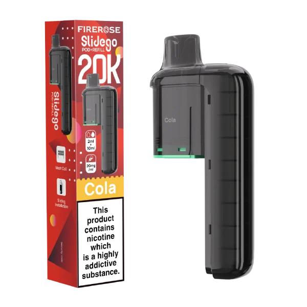 Firerose Slidego 20k Prefilled Pod Box of 5