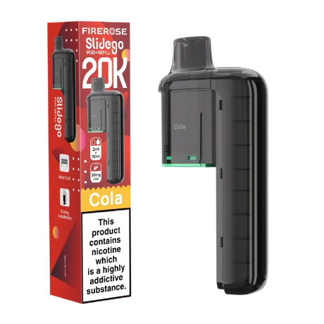 Firerose Slidego 20k Prefilled Pod Box of 5
