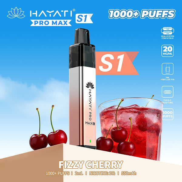 Hayati Pro Max S1 Vape Kit Box of 10