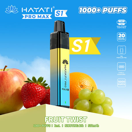 Hayati Pro Max S1 Vape Kit Box of 10