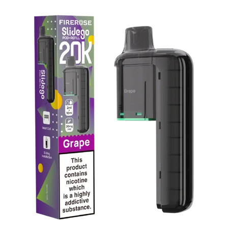 Firerose Slidego 20k Prefilled Pod Box of 5