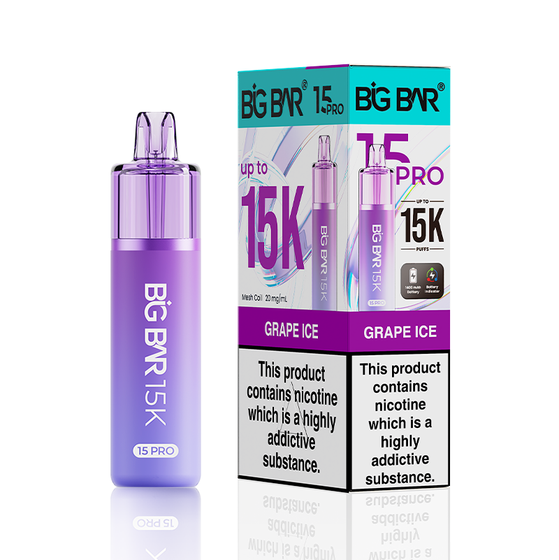Big Bar 15000 Pro Prefilled Vape Pack of 5