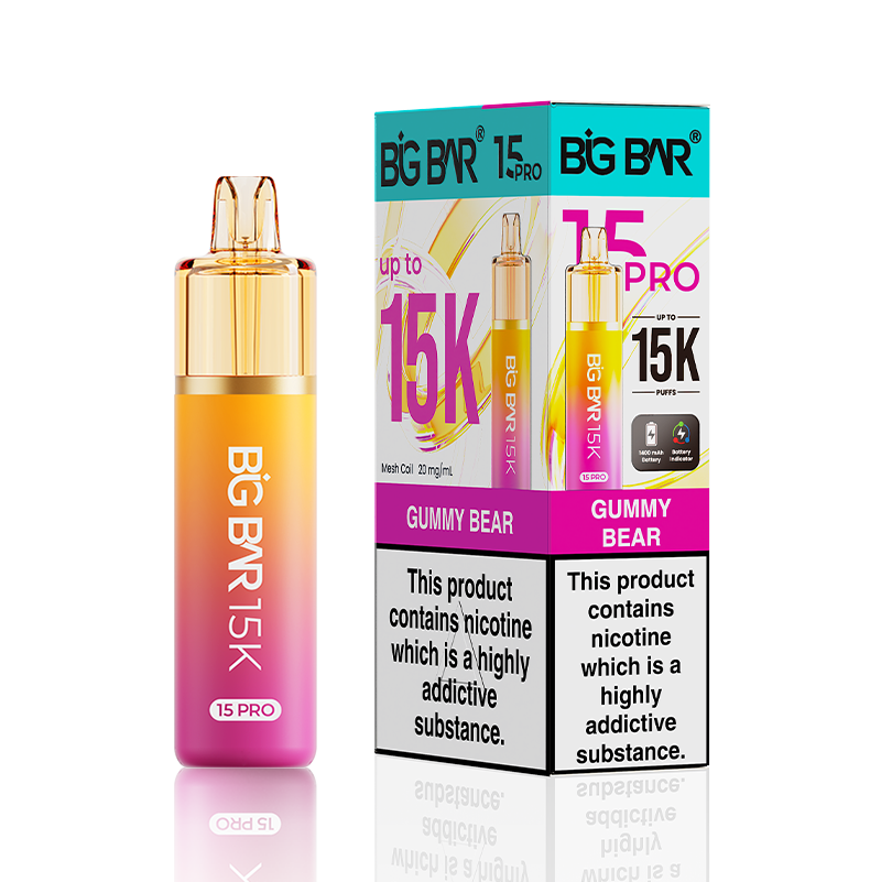 Big Bar 15000 Pro Prefilled Vape Pack of 5