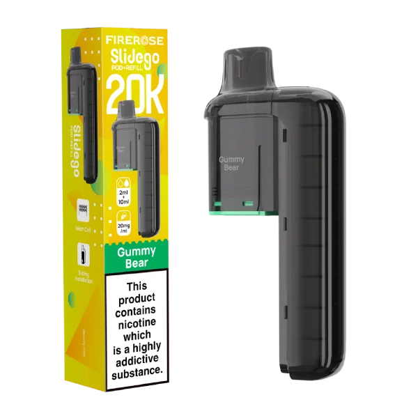 Firerose Slidego 20k Prefilled Pod Box of 5