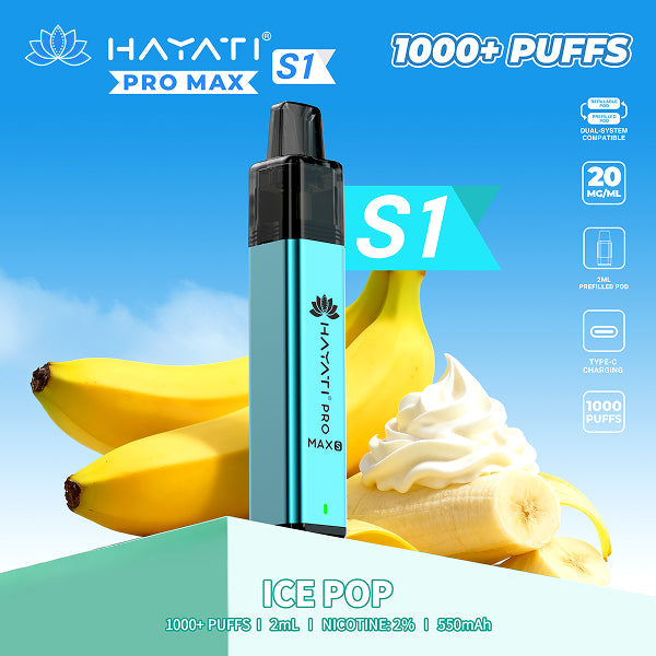 Hayati Pro Max S1 Vape Kit Box of 10