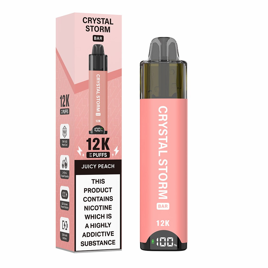 Crystal Storm Bar 12k+ Vape Pack of 5