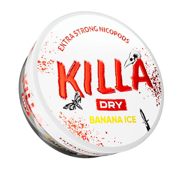 Killa Dry Nicotine Pouches Box of 10